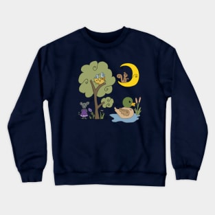 Mond am See Crewneck Sweatshirt